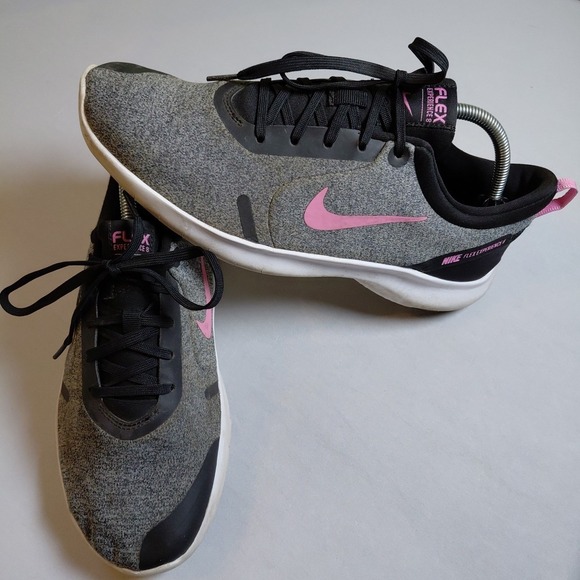 Nike Women's Flex Experience 8 RN Sneakers AJ5908-003 Grey Psychic Pink Size 11 - Picture 2 of 16